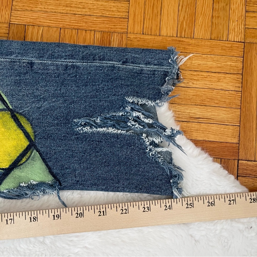 LEVI’S 511 straight leg distressed jeans denim - Picture 13 of 15